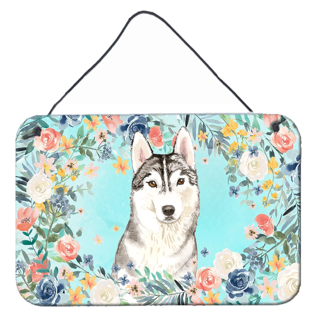CK3408DS812 Siberian Husky Wall or Door Hanging Prints