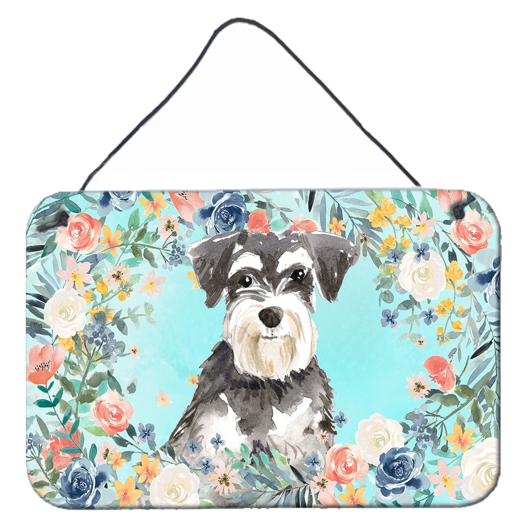 Schnauzer No.2 Wall or Door Hanging Prints