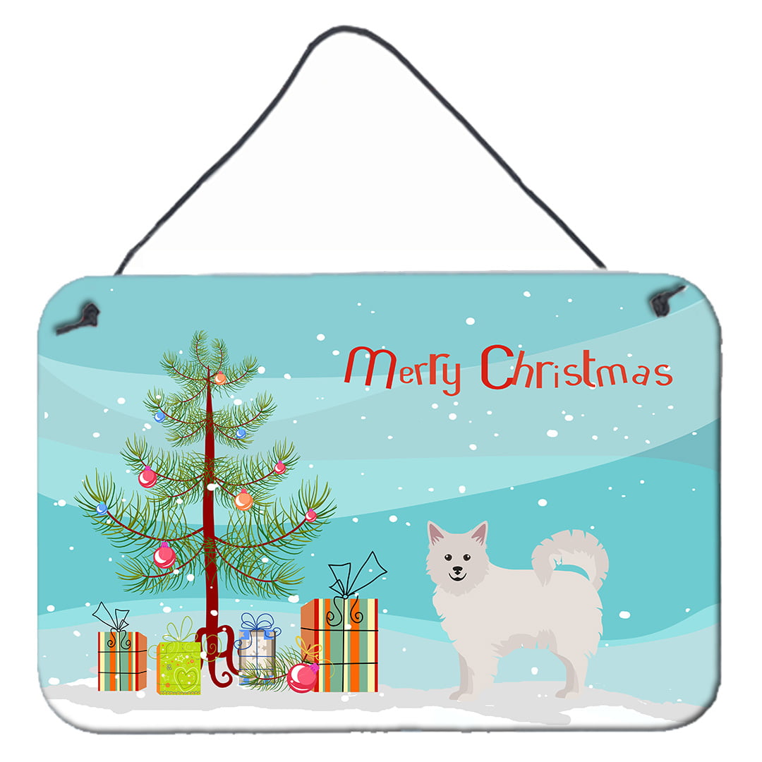 Italian Spitz Christmas Tree Wall or Door Hanging Prints