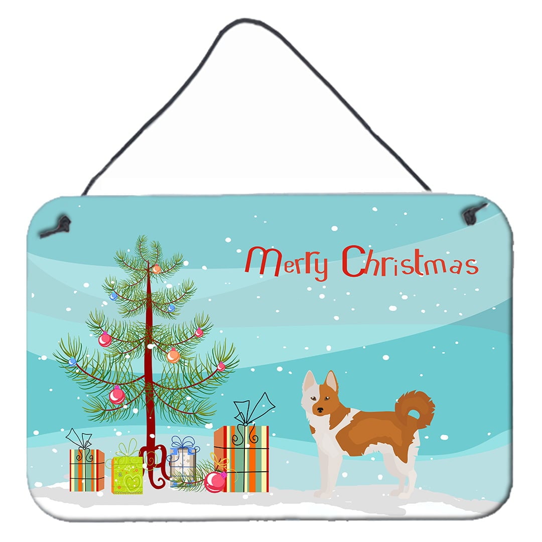 Nordic Spitz Christmas Tree Wall or Door Hanging Prints