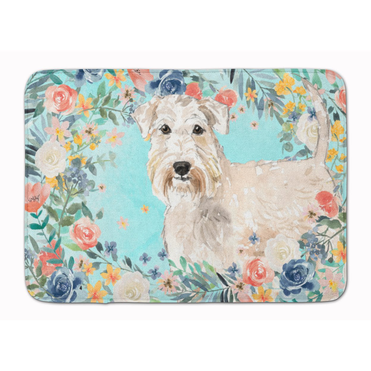 CK3404RUG Wheaten Terrier Machine Washable Memory Foam Mat