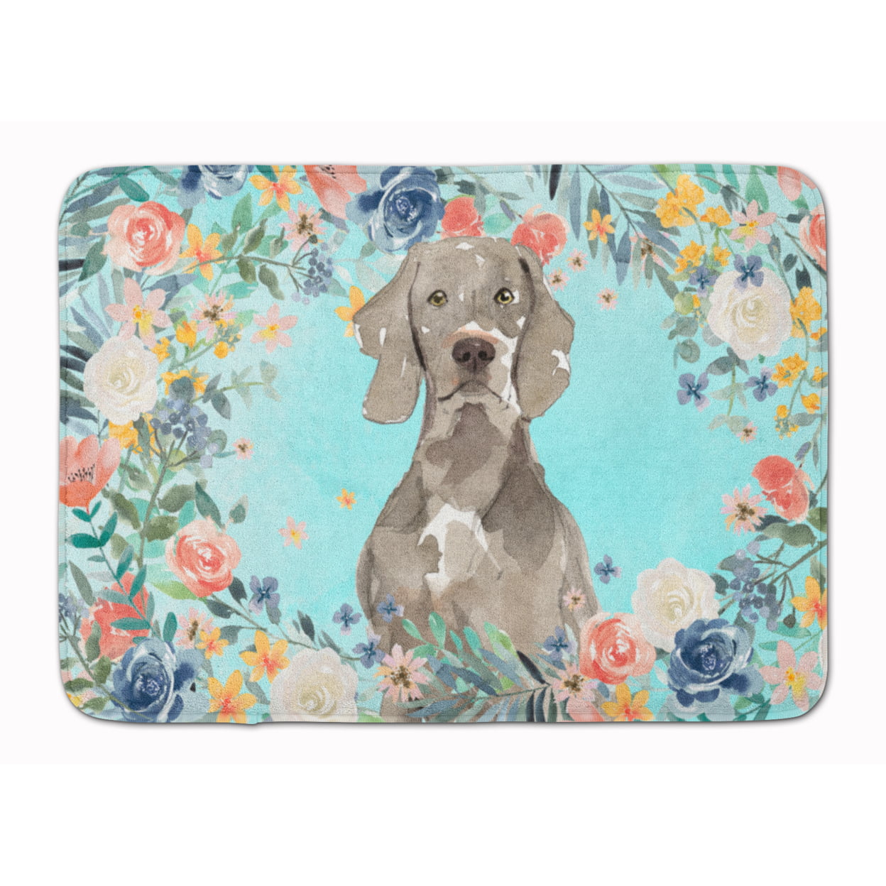 CK3406RUG Weimaraner Machine Washable Memory Foam Mat