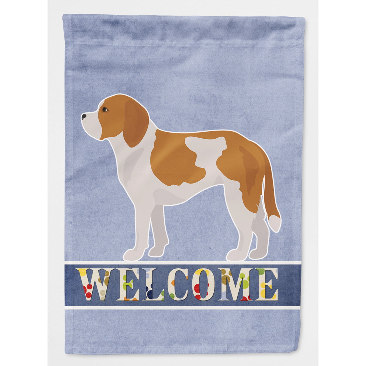 Beaglier No.1 Welcome Flag Canvas House Size