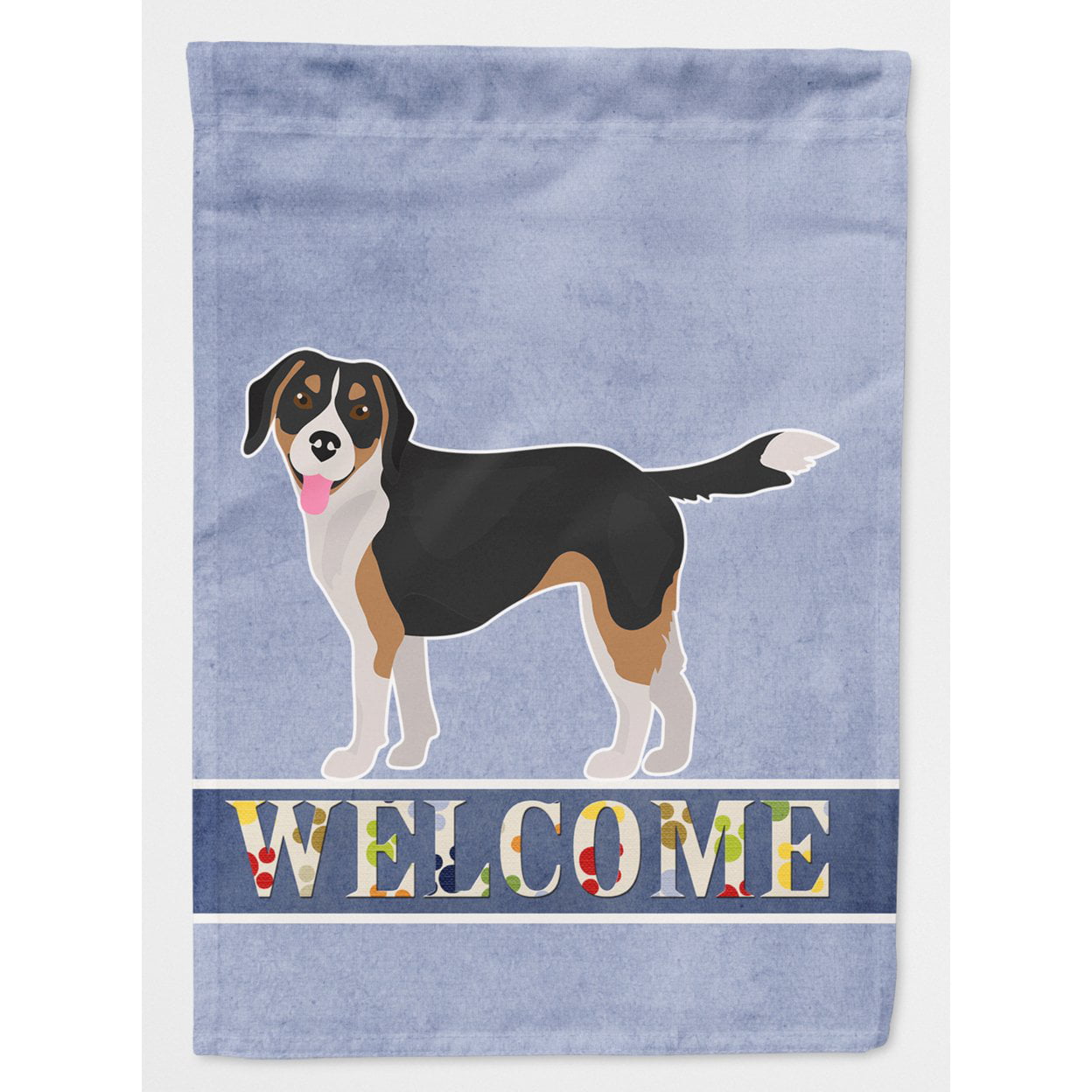 Beaglier No.2 Welcome Flag Canvas House Size