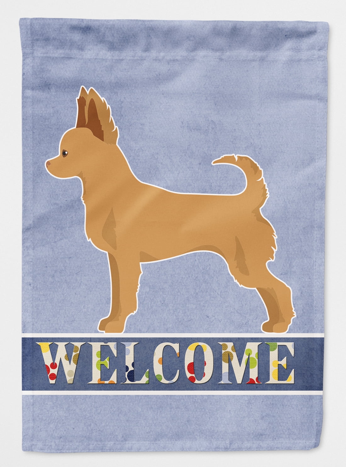 Tan Chion Welcome Flag Canvas House Size