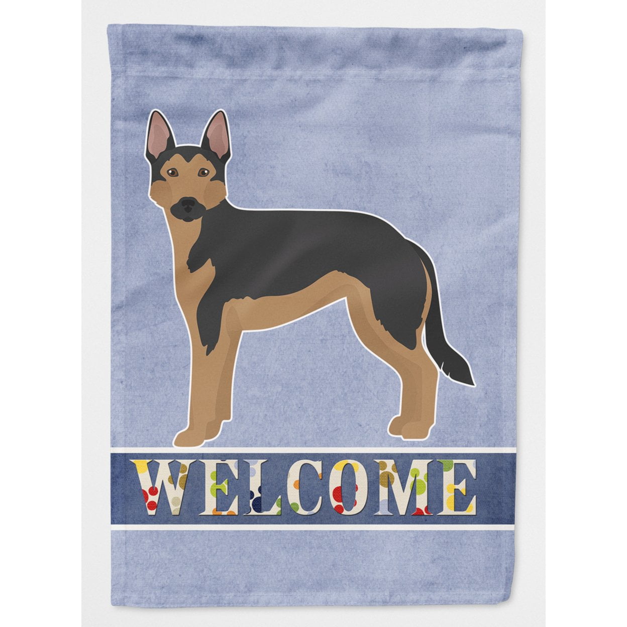 German Sheprador No.2 Welcome Flag Canvas House Size
