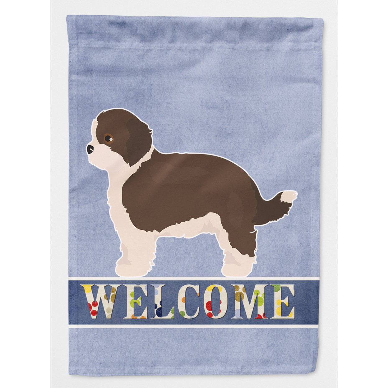 Havapoo No.1 Welcome Flag Canvas House Size