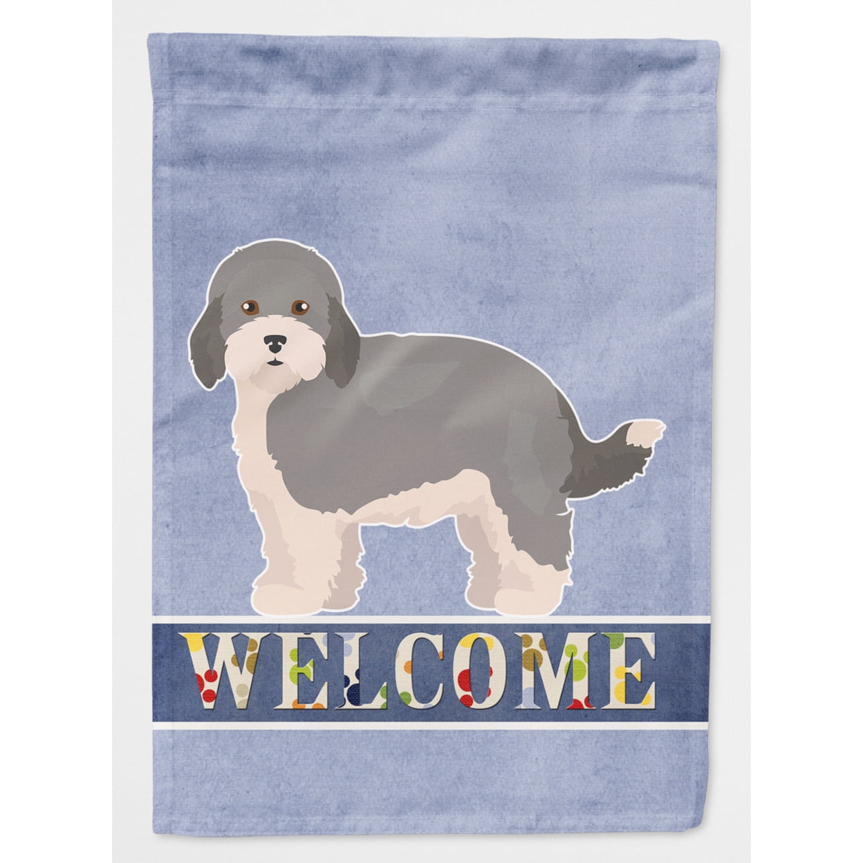 CK3747CHF Havapoo No.2 Welcome Flag Canvas House Size