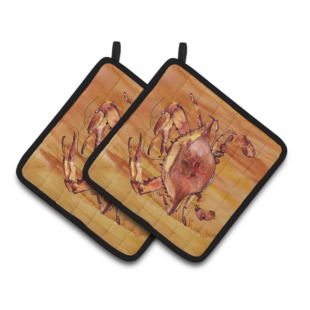 Picture of Carolines Treasures 8139PTHD Crab Pair of Pot Holders