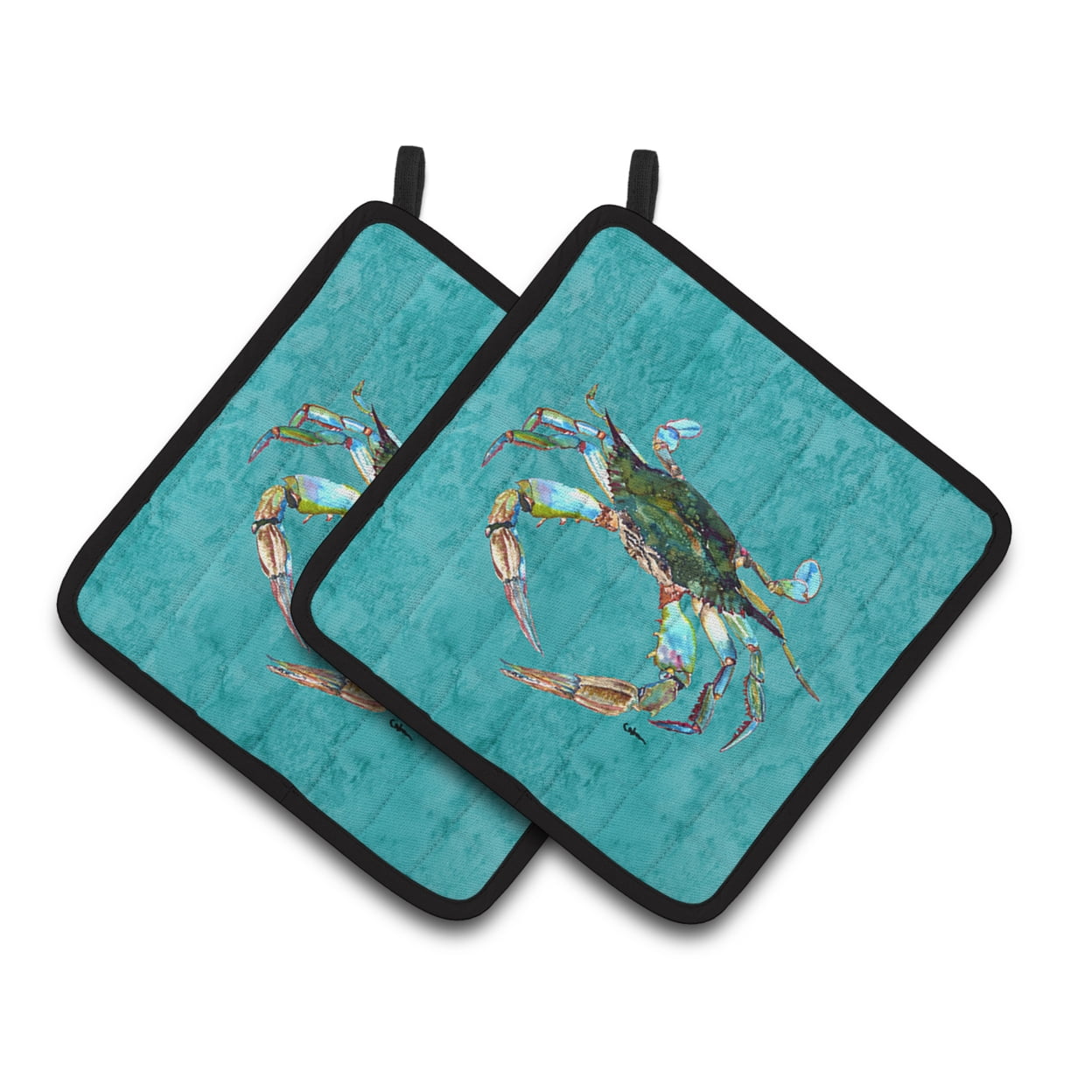 Picture of Carolines Treasures 8657PTHD Crab Pair of Pot Holders