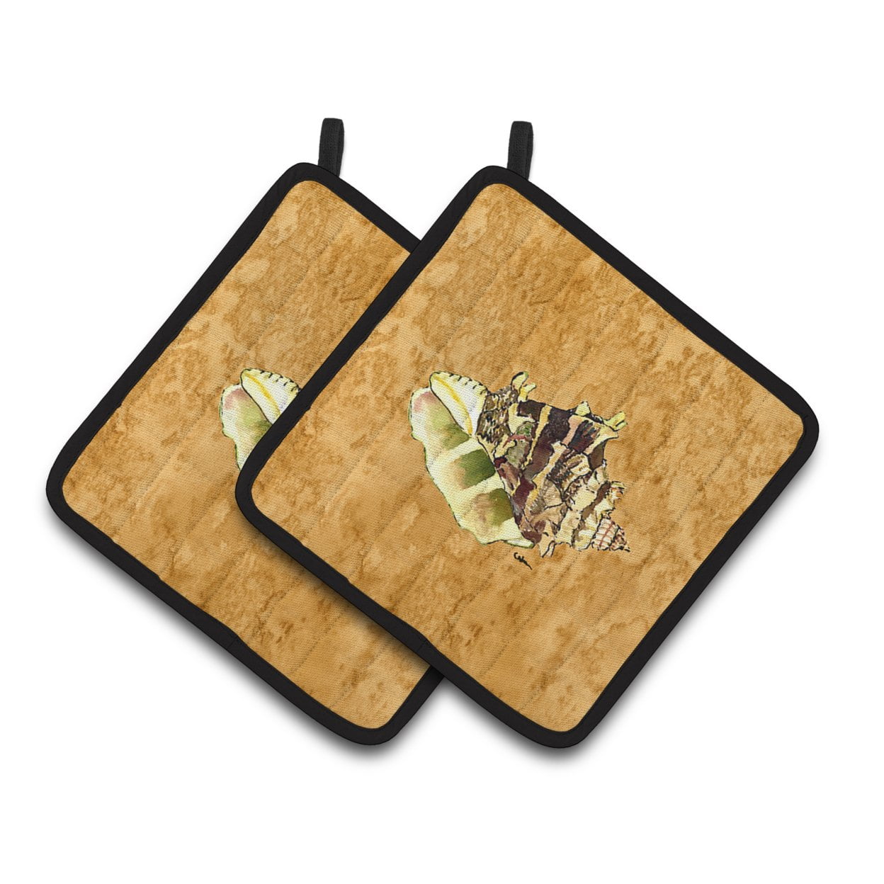 Picture of Carolines Treasures 8658PTHD Shell Pair of Pot Holders