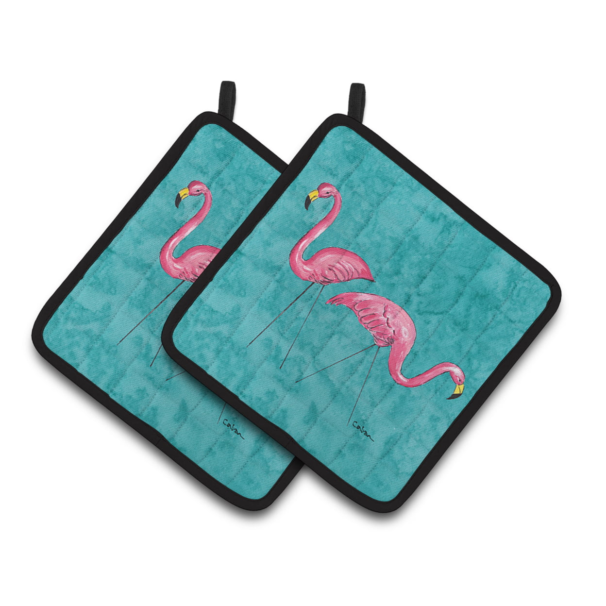 Picture of Carolines Treasures 8763PTHD Welcome to the Trailer Pair of Pot Holders