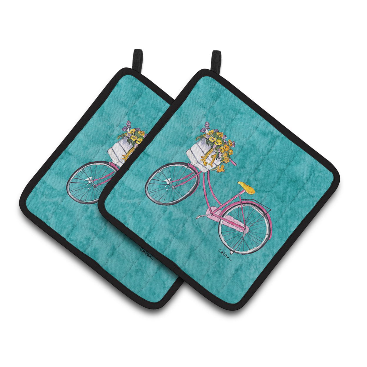 Picture of Carolines Treasures 8765PTHD Welcome to the Trailer Pair of Pot Holders