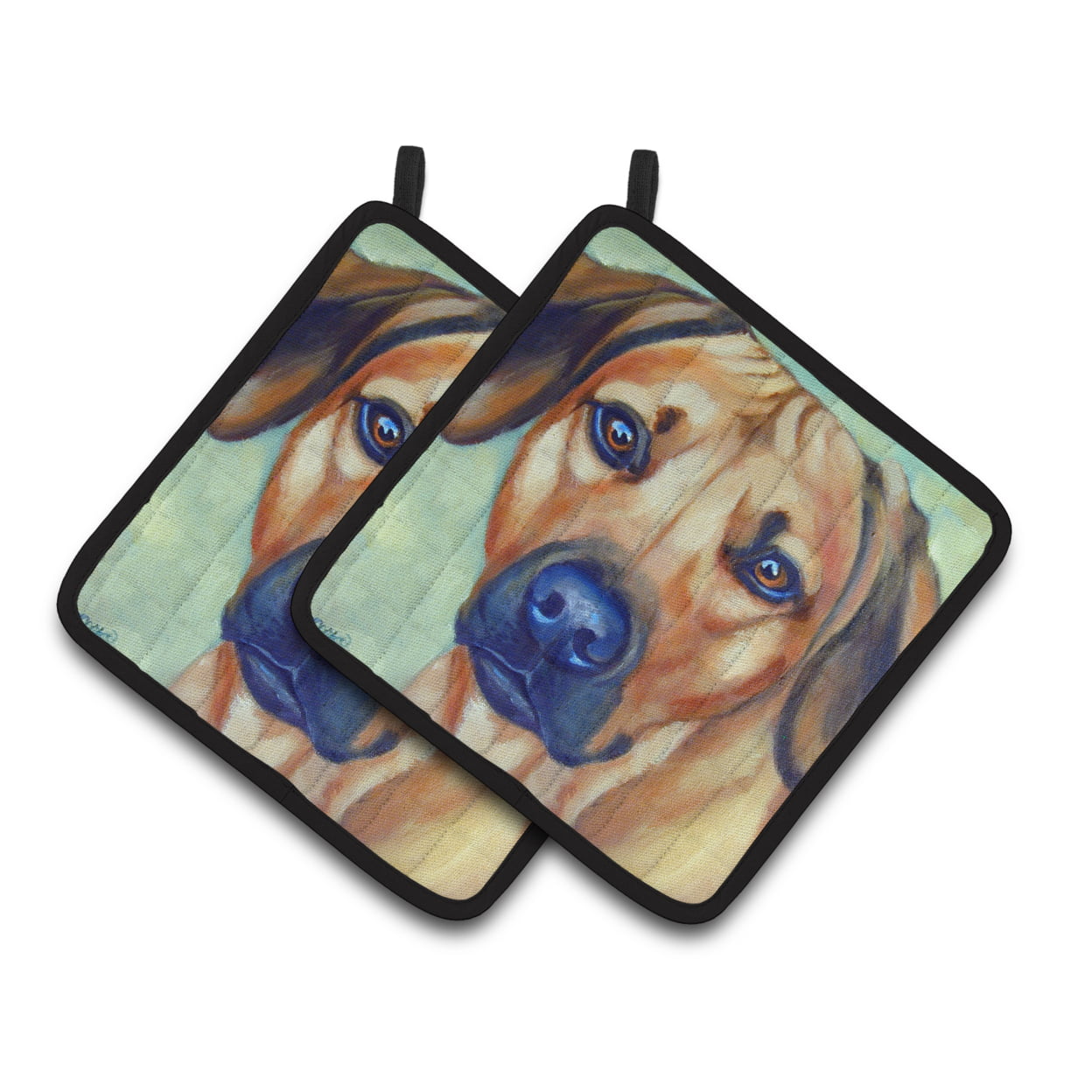 Picture of Carolines Treasures 7437PTHD Rhodesian Ridgeback Pair of Pot Holders