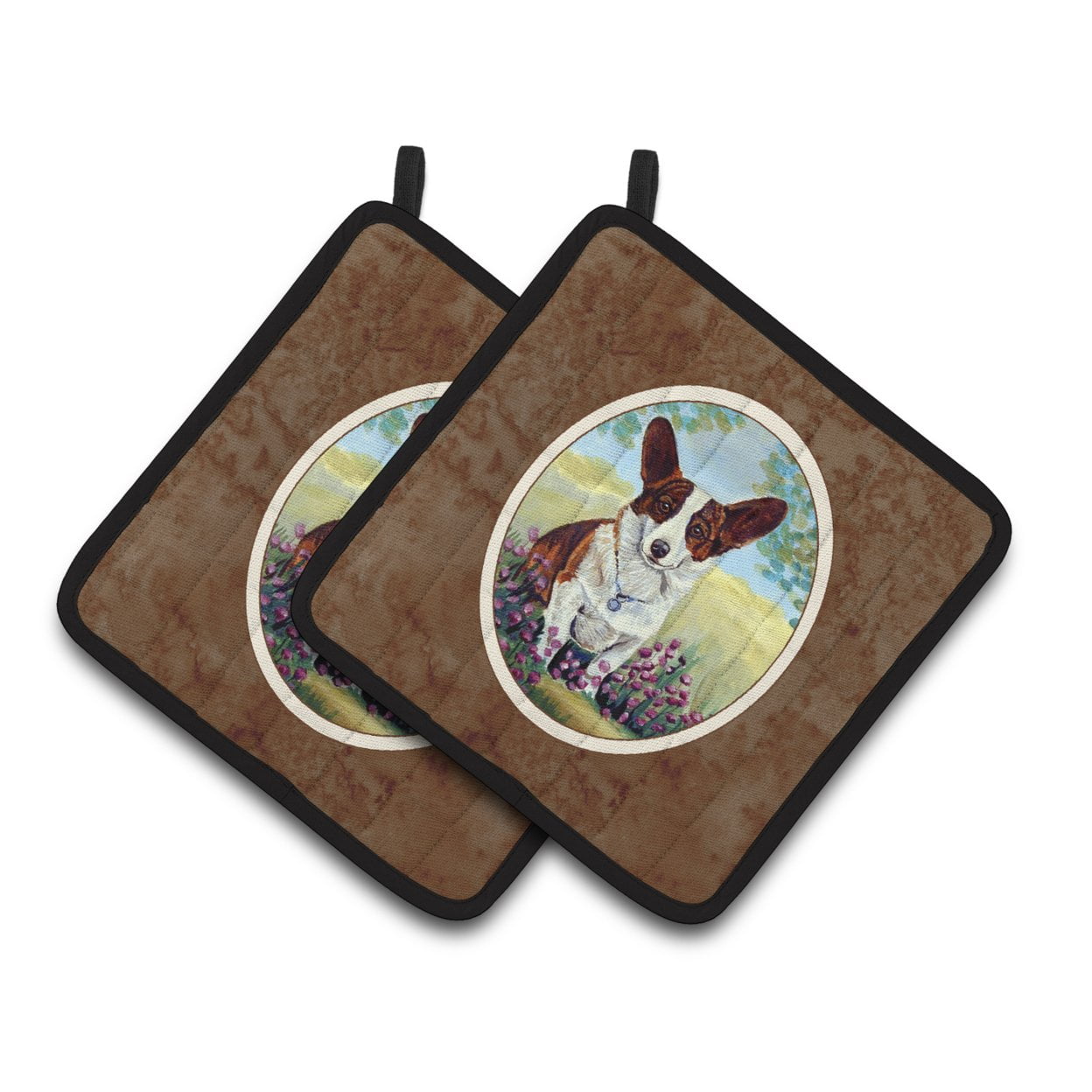Picture of Carolines Treasures 7088PTHD Cardigan Corgi Pair of Pot Holders