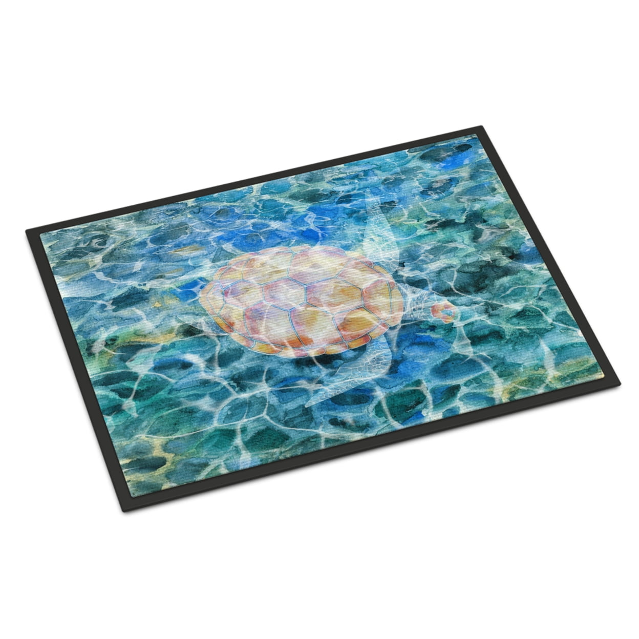 Sea Turtle Underwater Mat - 24 x 36 in - Indoor/Outdoor Use
