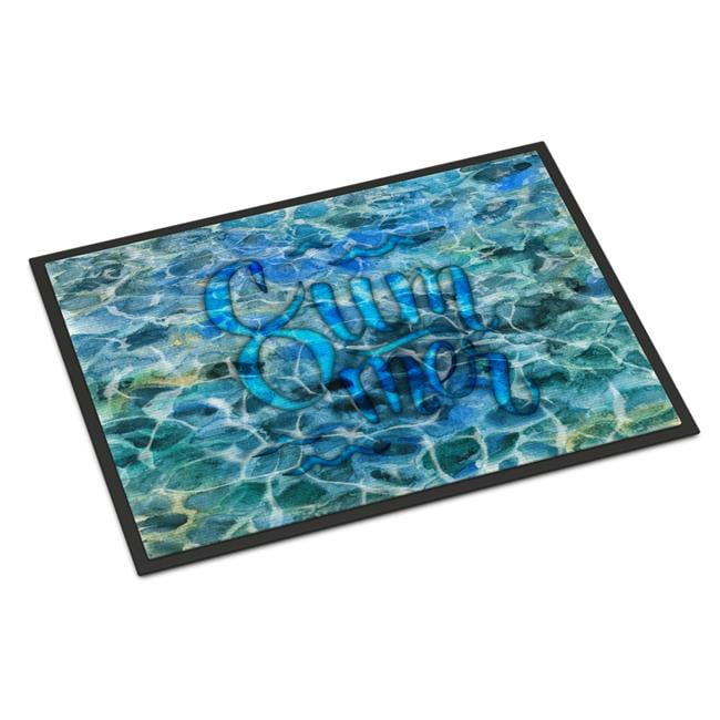 24 x 36 in. Summer Under Water Indoor or Outdoor Mat
