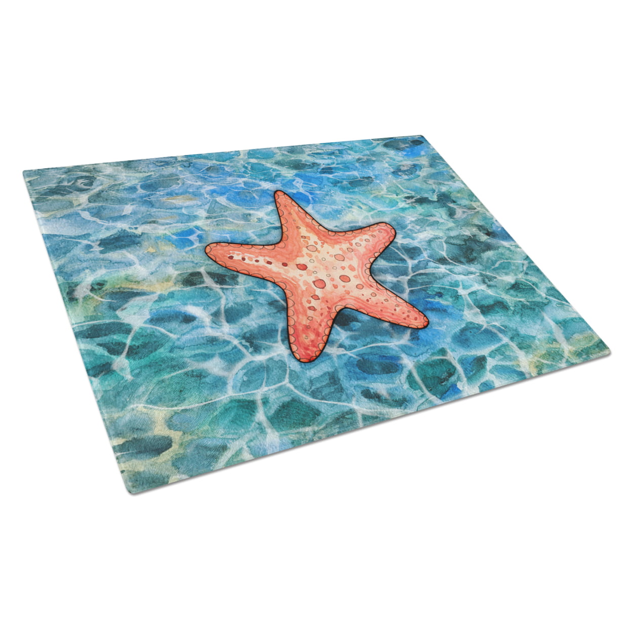 Starfish Glass Cutting Board - Large