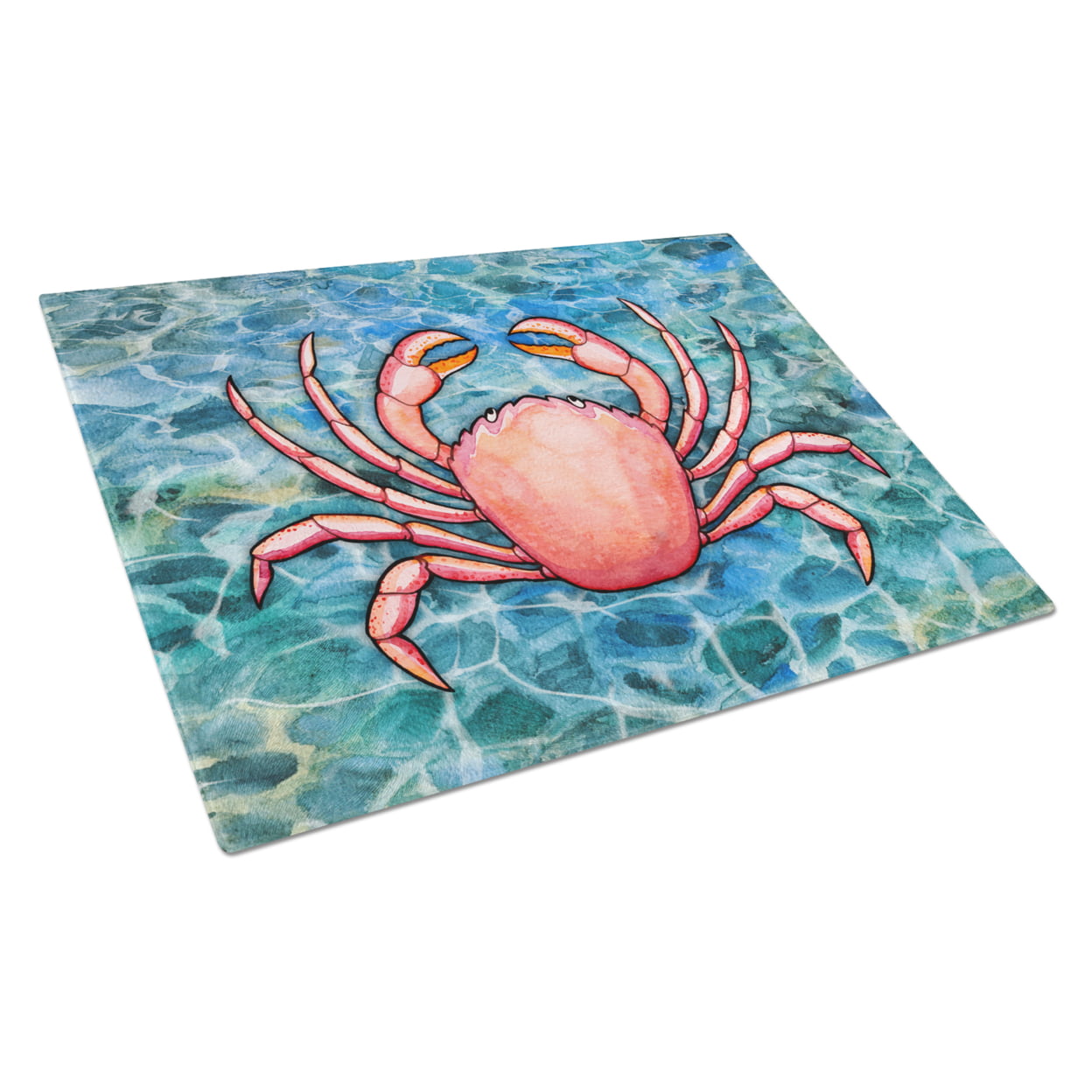 BB5346LCB Crab Glass Cutting Board - Large