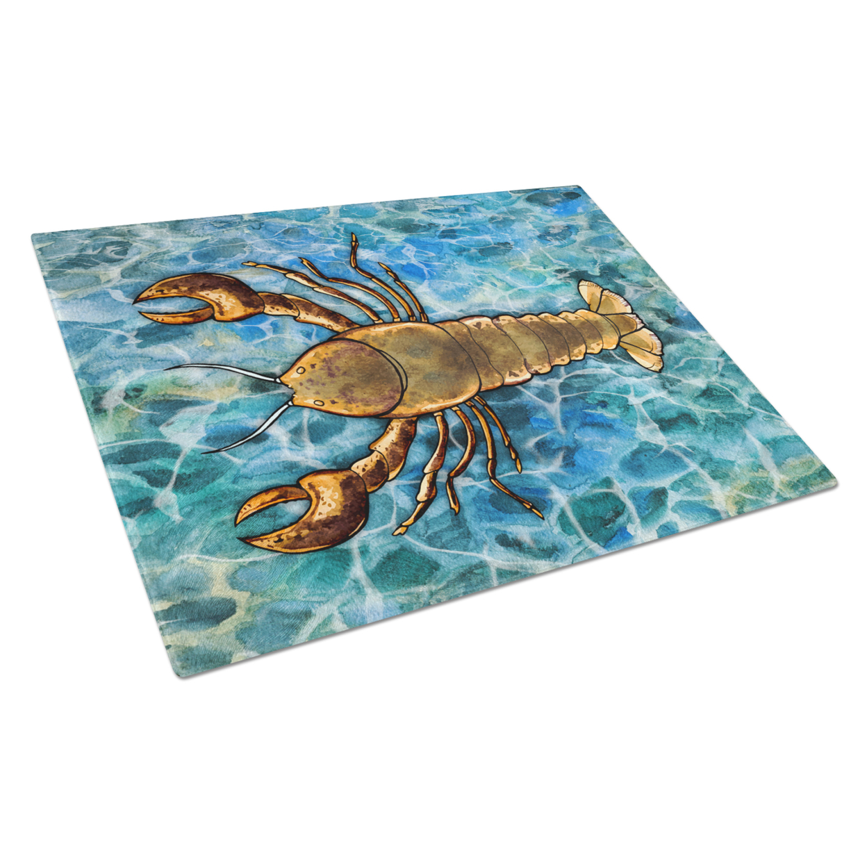 Lobster Glass Cutting Board - Large
