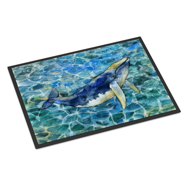 18 x 27 in. Humpback Whale Indoor or Outdoor Mat