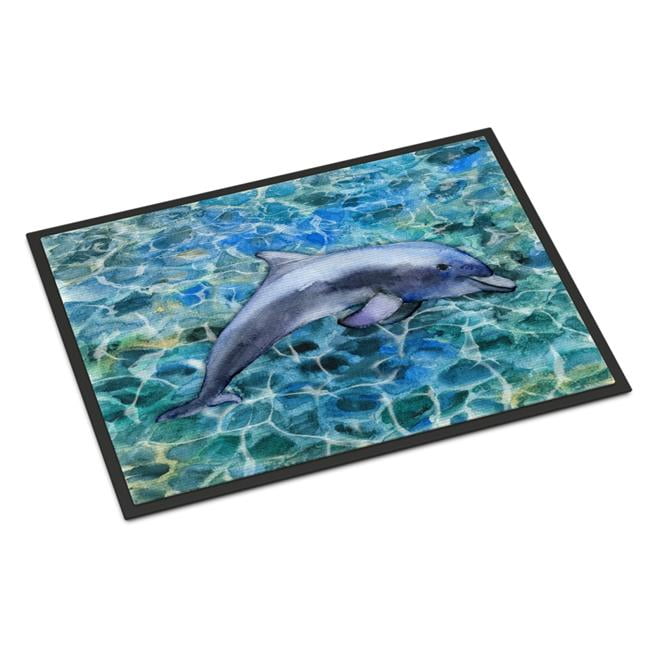 18 x 27 in. Dolphin Indoor or Outdoor Mat