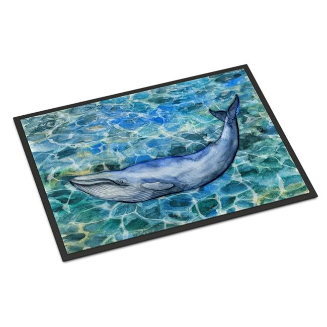 18 x 27 in. Humpback Whale Indoor or Outdoor Mat