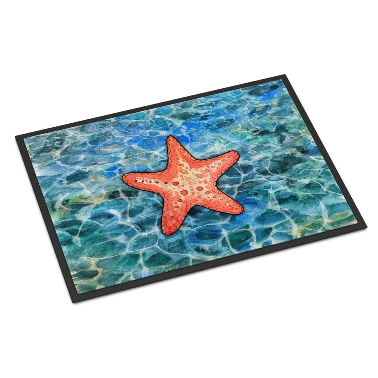 18 x 27 in. Starfish Indoor or Outdoor Mat