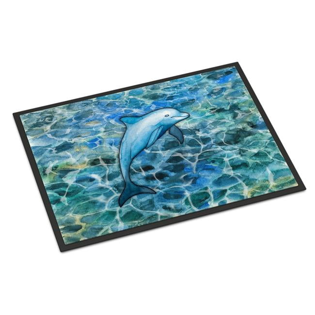 18 x 27 in. Dolphin Indoor or Outdoor Mat