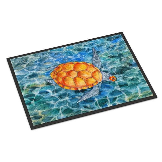 18 x 27 in. Sea Turtle Indoor or Outdoor Mat
