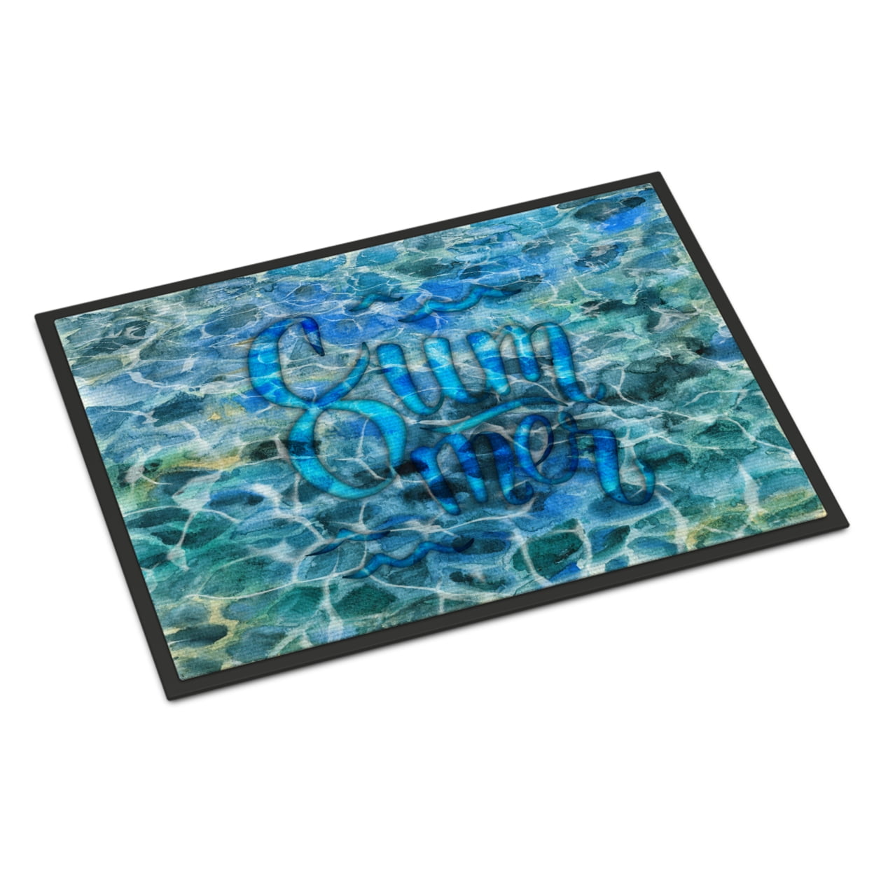 18 x 27 in. Summer Under Water Indoor or Outdoor Mat