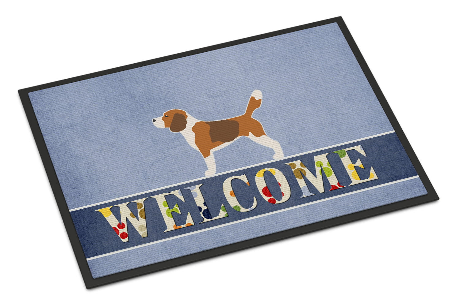 18 x 27 in. Beagle Welcome Indoor or Outdoor Mat