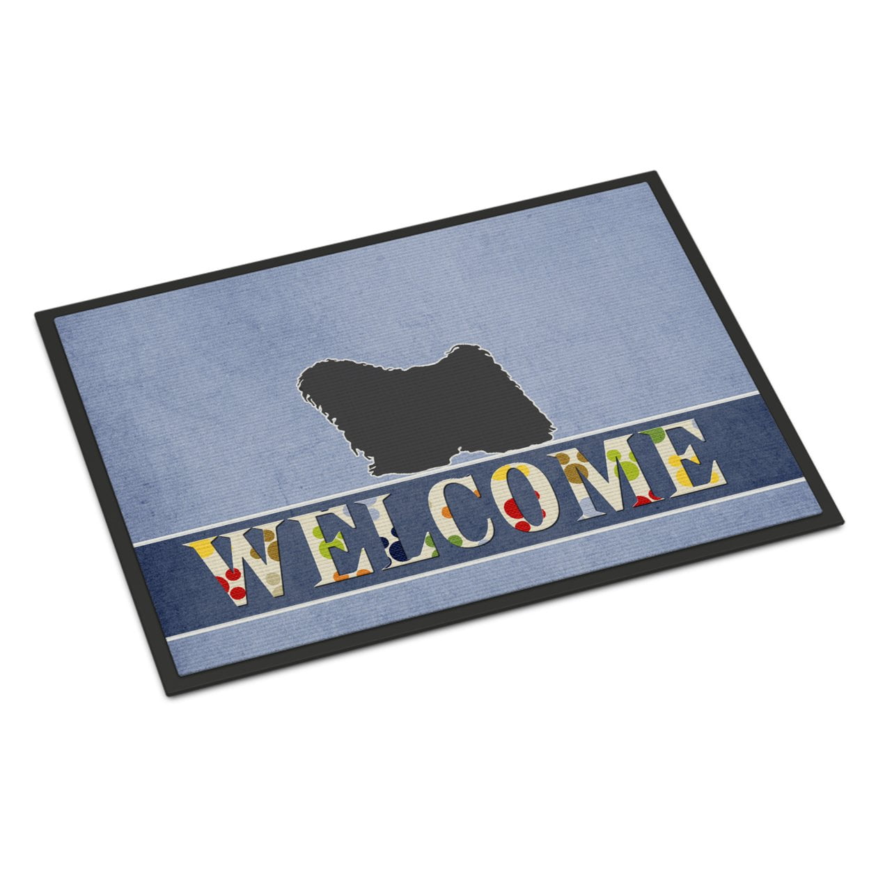 18 x 27 in. Puli Welcome Indoor or Outdoor Mat