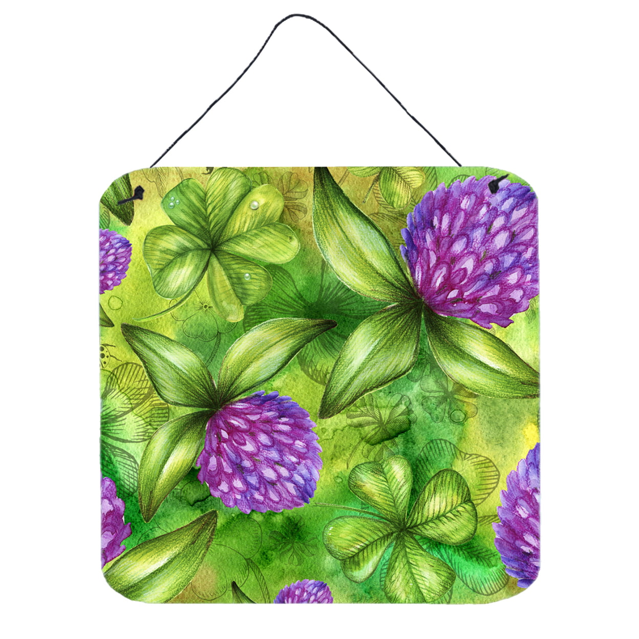 Shamrocks in Bloom Wall or Door Hanging Prints
