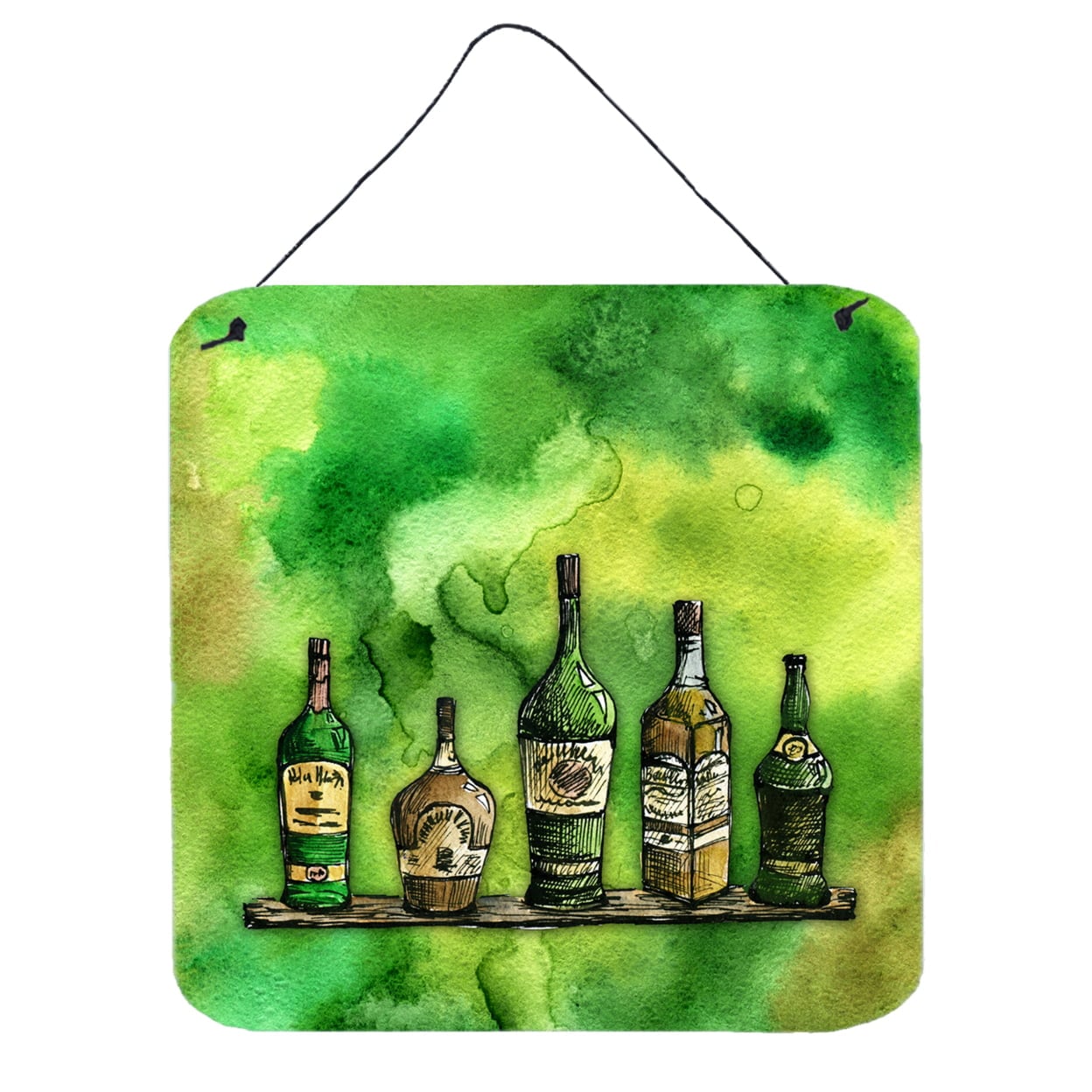 Irish Whiskey Bottle Wall or Door Hanging Prints