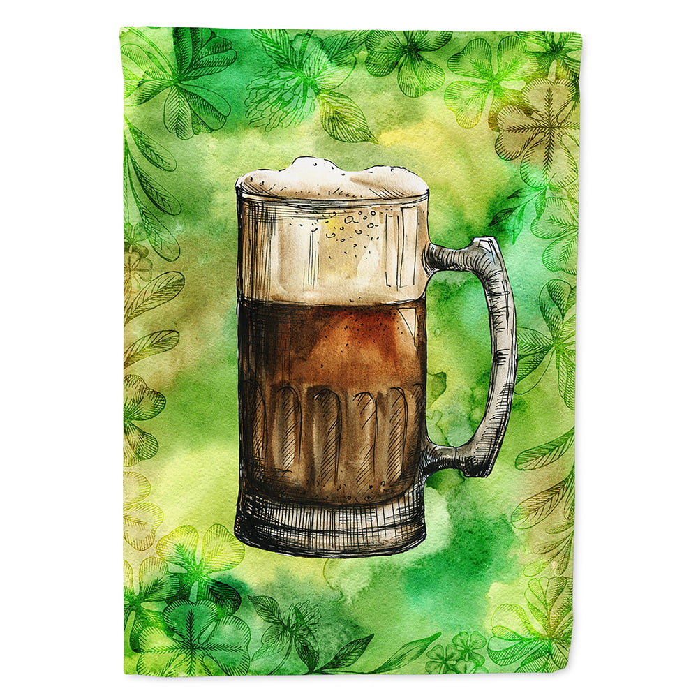 BB5761CHF Irish Beer Mug Flag Canvas House Size