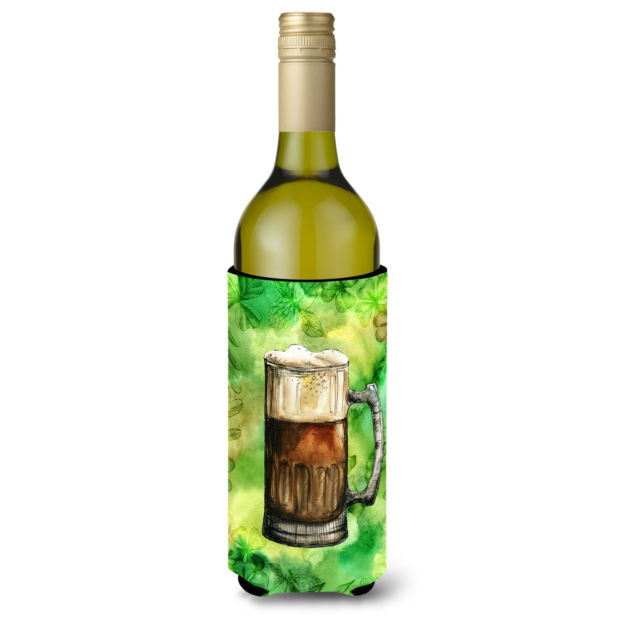 Irish Beer Mug Wine Bottle Beverge Insulator Hugger