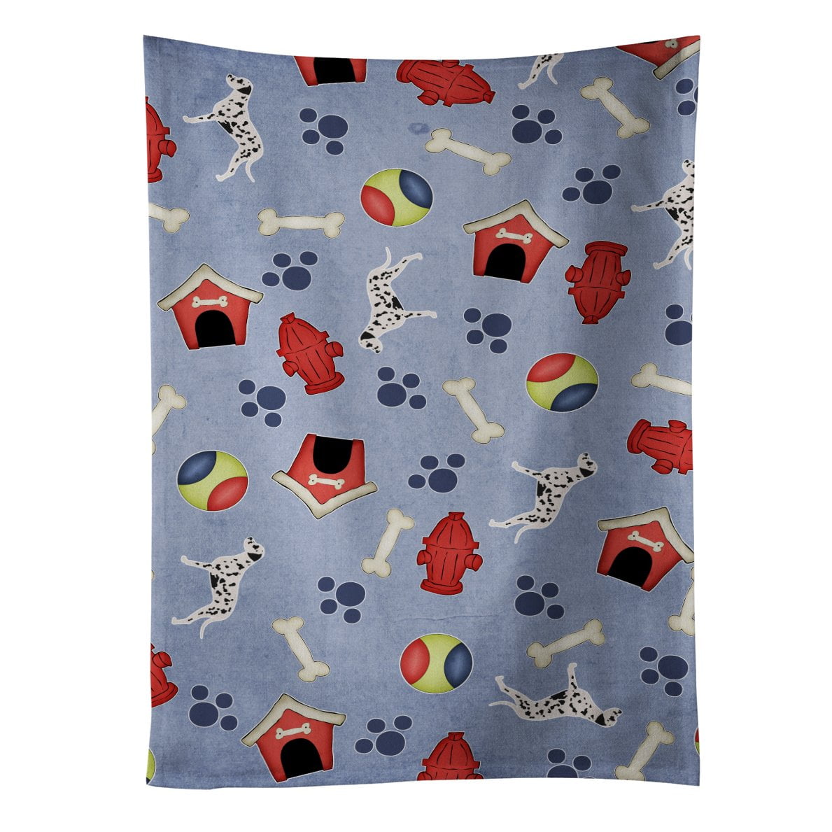Dalmatian Dog House Collection Kitchen Towel