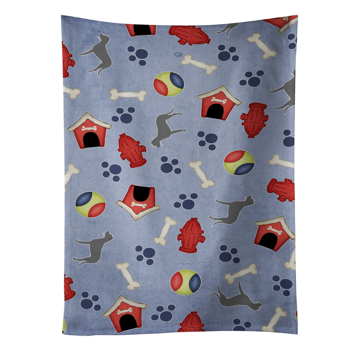 Picture of Carolines Treasures BB3903KTWL Irish Wolfhound Dog House Collection Kitchen Towel