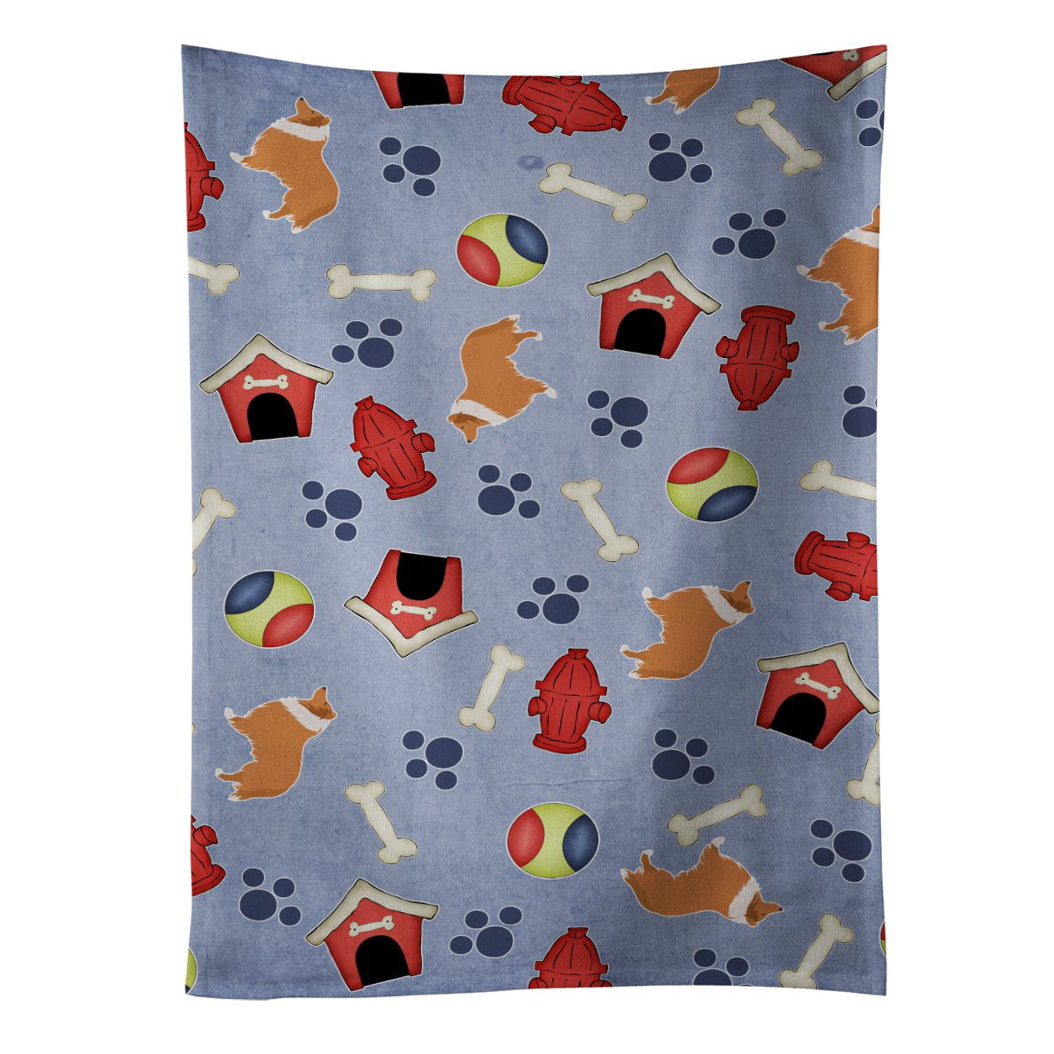 Picture of Carolines Treasures BB3916KTWL Collie Dog House Collection Kitchen Towel