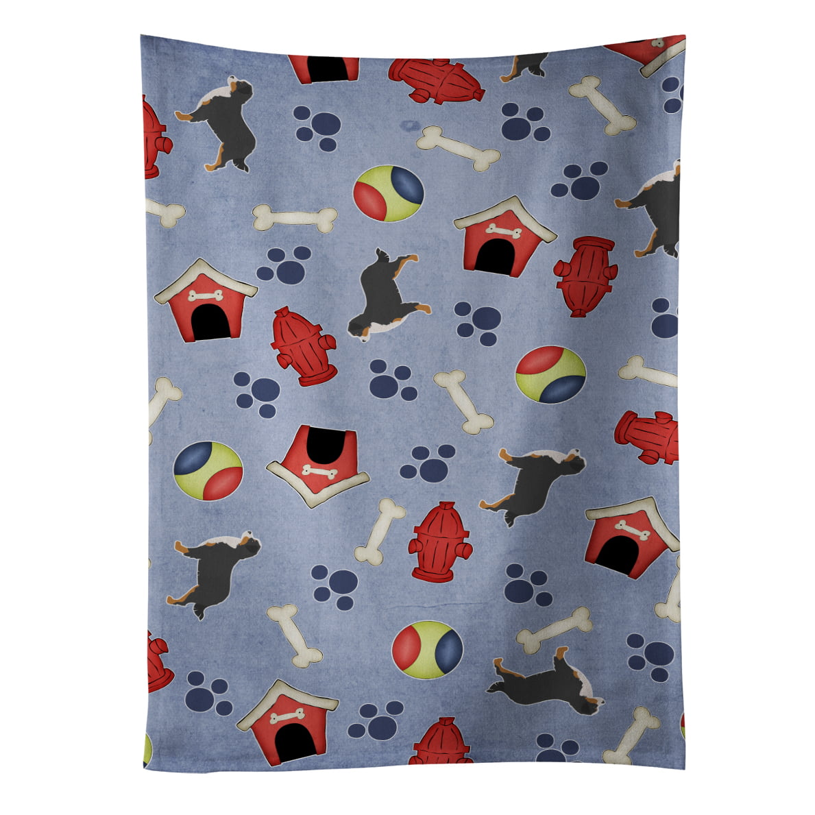 Picture of Carolines Treasures BB3919KTWL Bernese Mountain Dog Dog House Collection Kitchen Towel