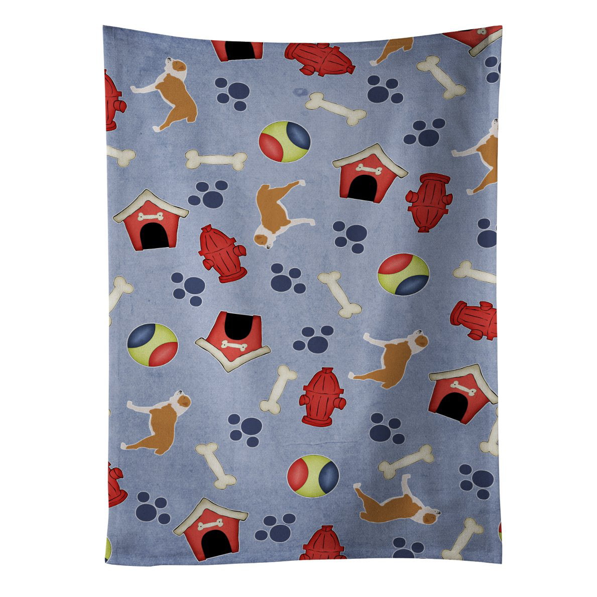 Picture of Carolines Treasures BB3928KTWL Central Asian Shepherd Dog Dog House Collection Kitchen Towel