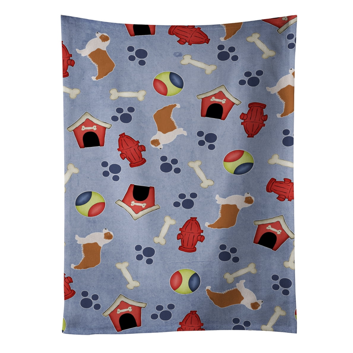 Picture of Carolines Treasures BB3933KTWL Australian Shepherd Dog Dog House Collection Kitchen Towel