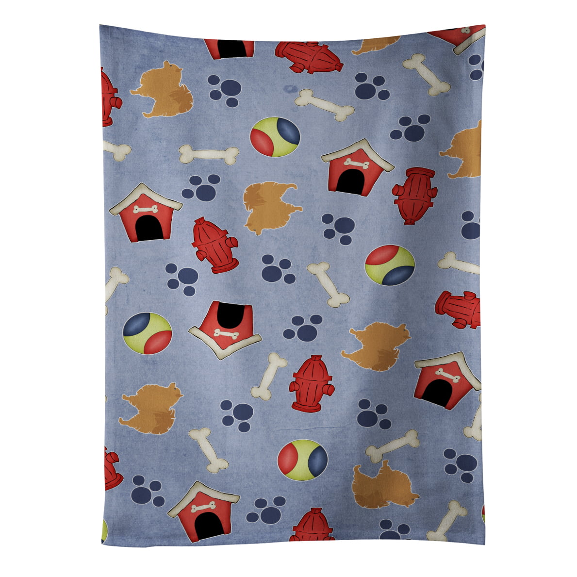 Picture of Carolines Treasures BB3942KTWL Pomeranian Dog House Collection Kitchen Towel
