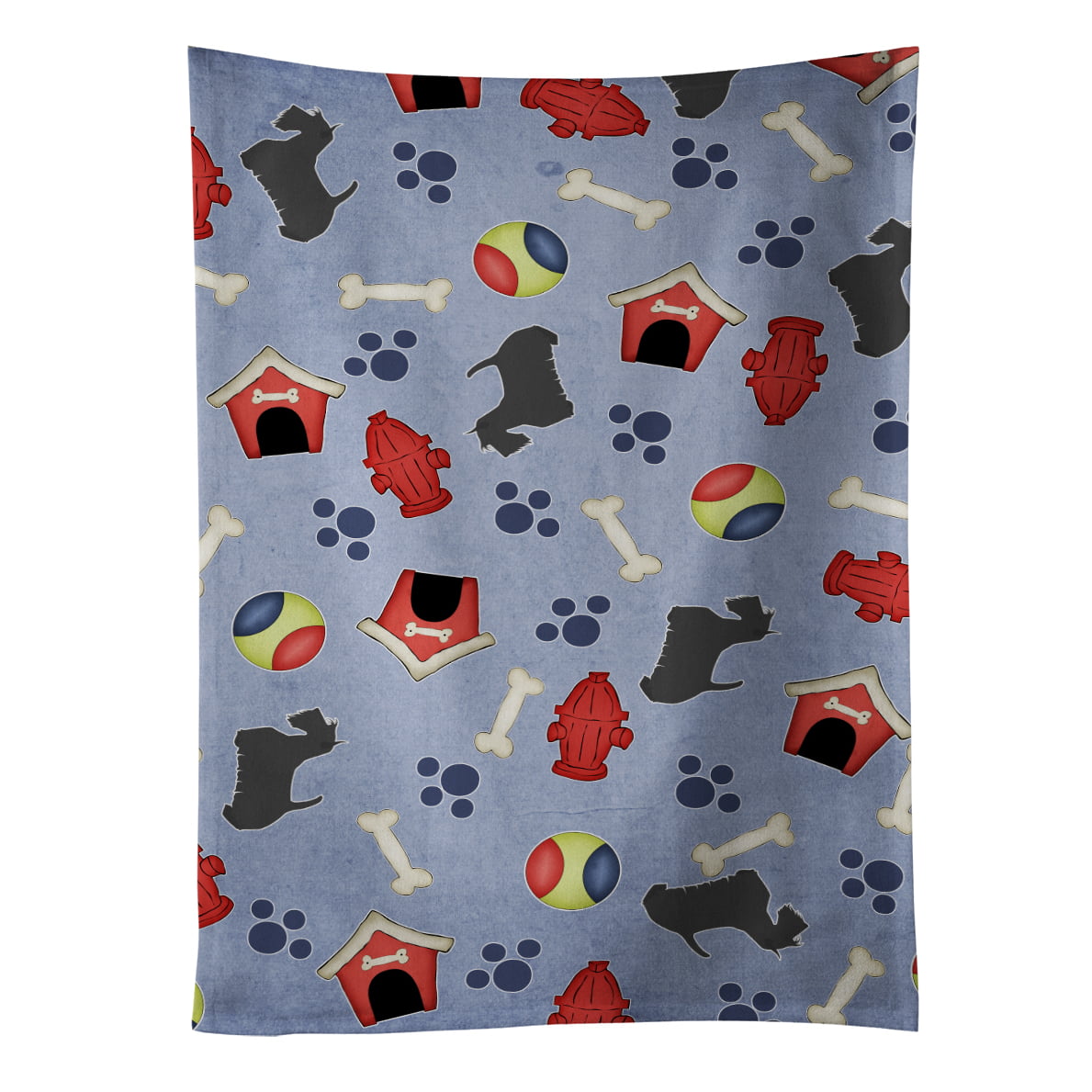 Picture of Carolines Treasures BB3969KTWL Scottish Terrier Dog House Collection Kitchen Towel