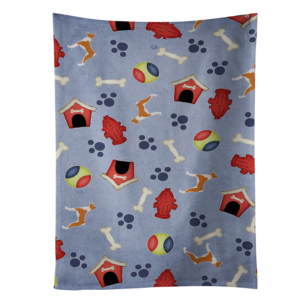Picture of Carolines Treasures BB3974KTWL Basenji Dog House Collection Kitchen Towel