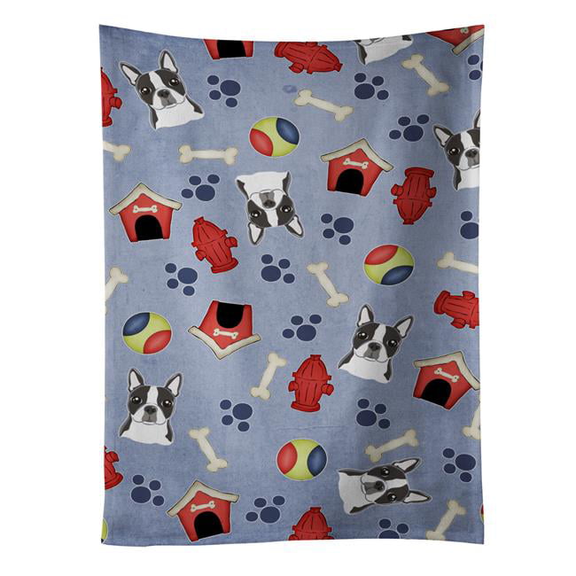 Picture of Carolines Treasures BB3982KTWL Dog House Collection Boston Terrier Kitchen Towel