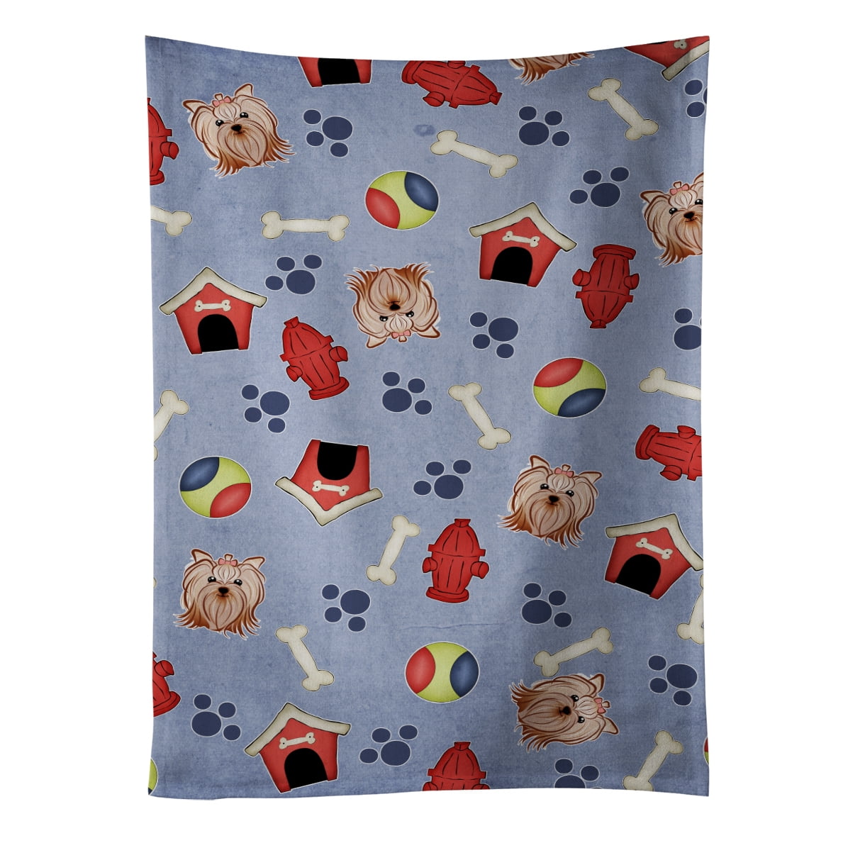 Picture of Carolines Treasures BB3983KTWL Dog House Collection Yorkie Yorkishire Terrier Kitchen Towel