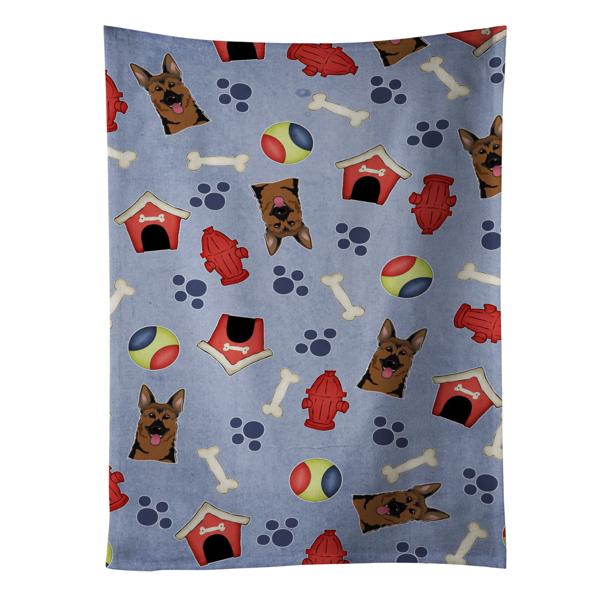 Picture of Carolines Treasures BB3990KTWL Dog House Collection German Shepherd Kitchen Towel