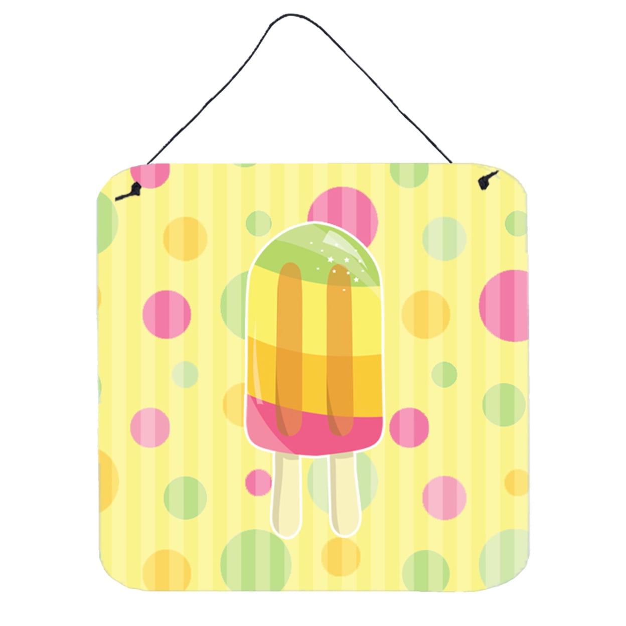 Ice Pop Popsicle Polkadots Wall or Door Hanging Prints